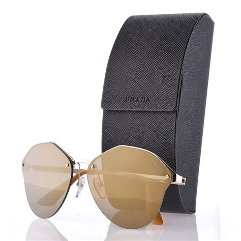 gold prada sunglasses|cost of Prada sunglasses.